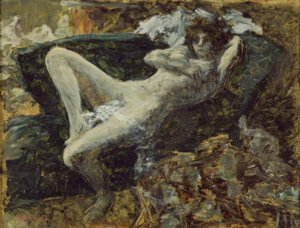mavi değil by Pierre Bonnard