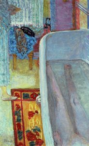 Banyoda Çıplak, 1925 by Pierre Bonnard