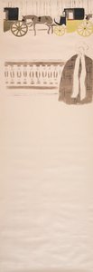 Hemşirelerin Gezinti Yolu, Arabaların Frizi by Pierre Bonnard