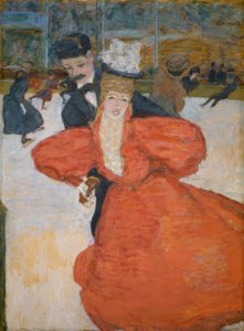 Buz Sarayı veya Patenciler by Pierre Bonnard