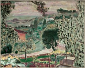 Cannet manzarası by Pierre Bonnard