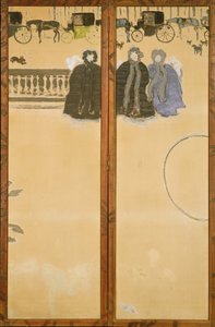 Dadı Yürüyüşü by Pierre Bonnard