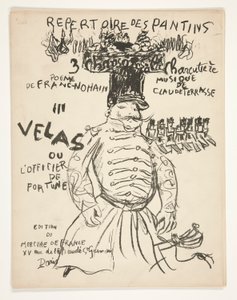 Theatre des Pantins Dizini by Pierre Bonnard