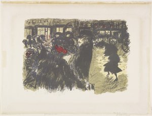 Gece Meydanı by Pierre Bonnard