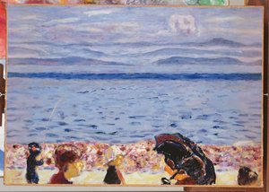 Sahil, Mavi Deniz, 1930 dolayları by Pierre Bonnard