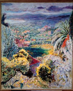 Cannet veya Cannes Körfezi 1935 by Pierre Bonnard