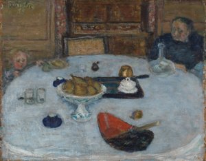 Yemek, 1899 by Pierre Bonnard