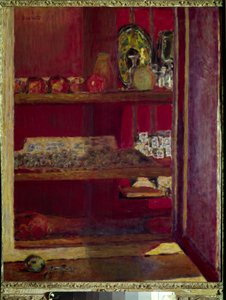 Kırmızı Kabine by Pierre Bonnard