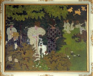 Alacakaranlık veya Kroket Partisi by Pierre Bonnard