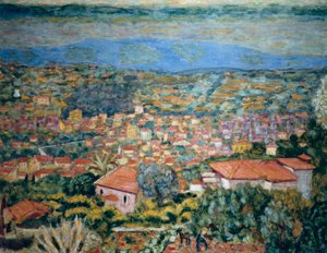 Le Cannet Manzarası, Çatılar (Alpes Maritimes , Provence-Alpes-Cote d