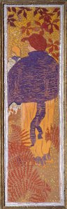 pelerine kadın by Pierre Bonnard