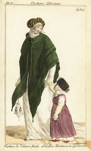 Şık kadın ve çocuk, Paris