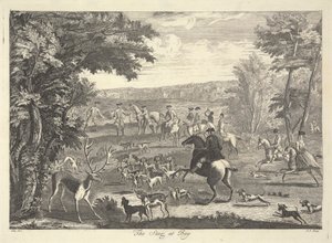 Körfezdeki Geyik by Pierre Charles Canot