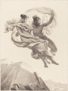 Zephyr ve Ruh by Pierre Claude François Delorme
