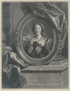 Madam Marie Rigaud (Maria Serre) by Pierre Drevet