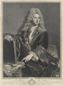 Robert de Cotte by Pierre Drevet