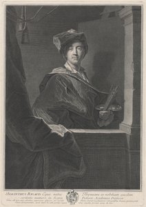 Sümbül Rigaud by Pierre Drevet, after Hyacinthe Rigaud