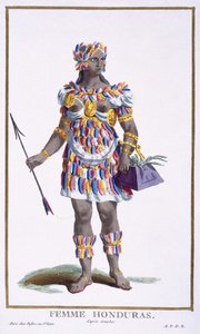 Honduraslı Bir Kadın, 1780