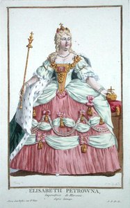 Elizabeth Petrovna (1709-62) Rusya İmparatoriçesi (1741-62) 