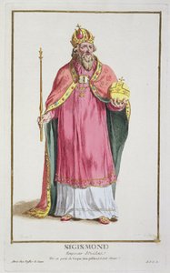 ಸಿಗಿಸ್ಮಂಡ್ (1368-1437) ಹೋಲಿ ರೋಮನ್ ಚಕ್ರವರ್ತಿ (1433-37) 1780 ರಲ್ಲಿ ಪ್ರಕಟವಾದ 