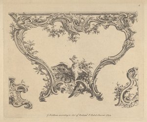 Konsol Masası Tasarımı, 1752.
