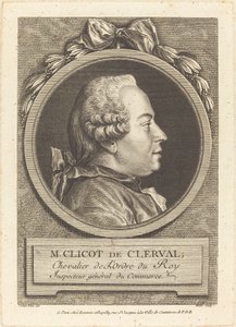 Bay Clicot de Clerval by Pierre Etienne Moitte after Charles Nicolas Cochin II