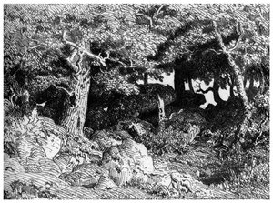 Chenes de Roche, c1832-1860, 1924 by Pierre Etienne Theodore Rousseau