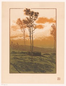 Manzara by Pierre Eugène Vibert