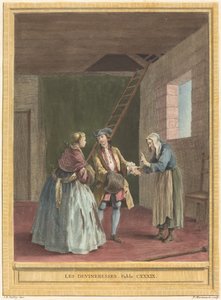 Falcılar by Pierre Francois Martenasie after Jean Baptiste Oudry