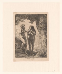 Adem ve Havva by Pierre François Basan
