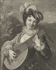 İspanyol eğlencesi, 18. yüzyıl. by Pierre François Basan