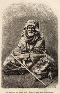 Bir merabout, İslam ya da Müslüman senkretizmi olduğunu iddia eden, kutsal bir adam ve bilge bir adam olarak kabul edilen, Kuzey Afrika