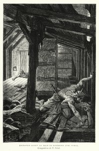 Emir-Feir Boemondo'nun Elini Zorla Tuttu (gravür)