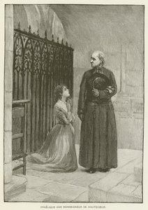 Angelique ve Monsenyör de Hautecoeur by Pierre Georges Jeanniot