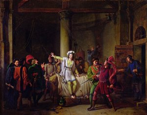 Joan of Arc (c.1412-31) Rouen Hapishanesinde, 1819