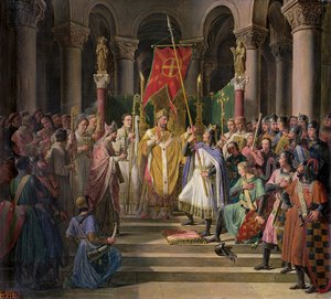 Philip Augustus (1165-1223) Fransa Kralı St. Denis