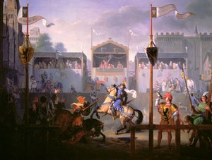 Ondördüncü Yüzyılda Bir Turnuva Sahnesi, 1812 (ayrıntılı bilgi için bkz. 89703)