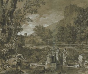 Klasik Manzara, 1779. by Pierre Henri de Valenciennes