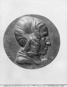 'La Contemporaine' olarak bilinen Ida Saint-Elme, 1834 (bronz)