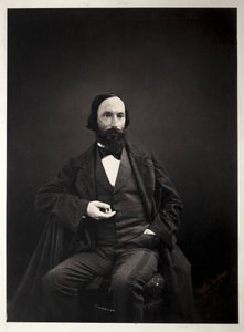 Auguste Vaquerie by Pierre Jean Delbarre