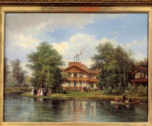 Sarı kapının dağ evi, Bois de Vincennes