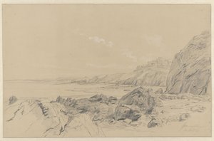 Kustlandschap te Granville