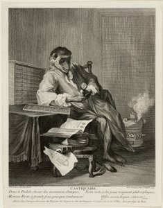 Maymun antikacı by Pierre Louis de Surugue