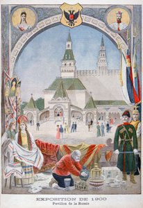 1900 Evrensel Sergisindeki Rus pavyonu, Paris, 1900