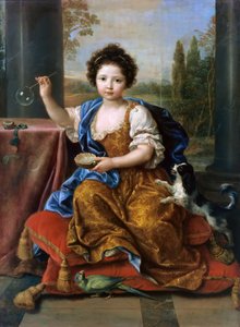 Louise Marie de Bourbon 1674-1681, Orleans Düşesi by Pierre Mignard