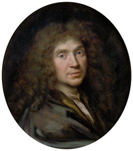 Yazarın portresi Moliére 1622-1673, yaklaşık 1658 by Pierre Mignard