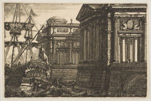 Liman Sahnesi, ca. 1760.