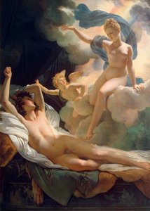 Morpheus ve İris, 1811. by Pierre Narcisse Guerin