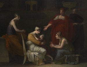 Andromache ve Astyanax, 1813-17, 1823-24.