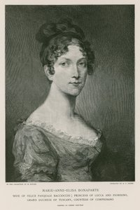 elisa bonapart by Pierre Paul Prudhon